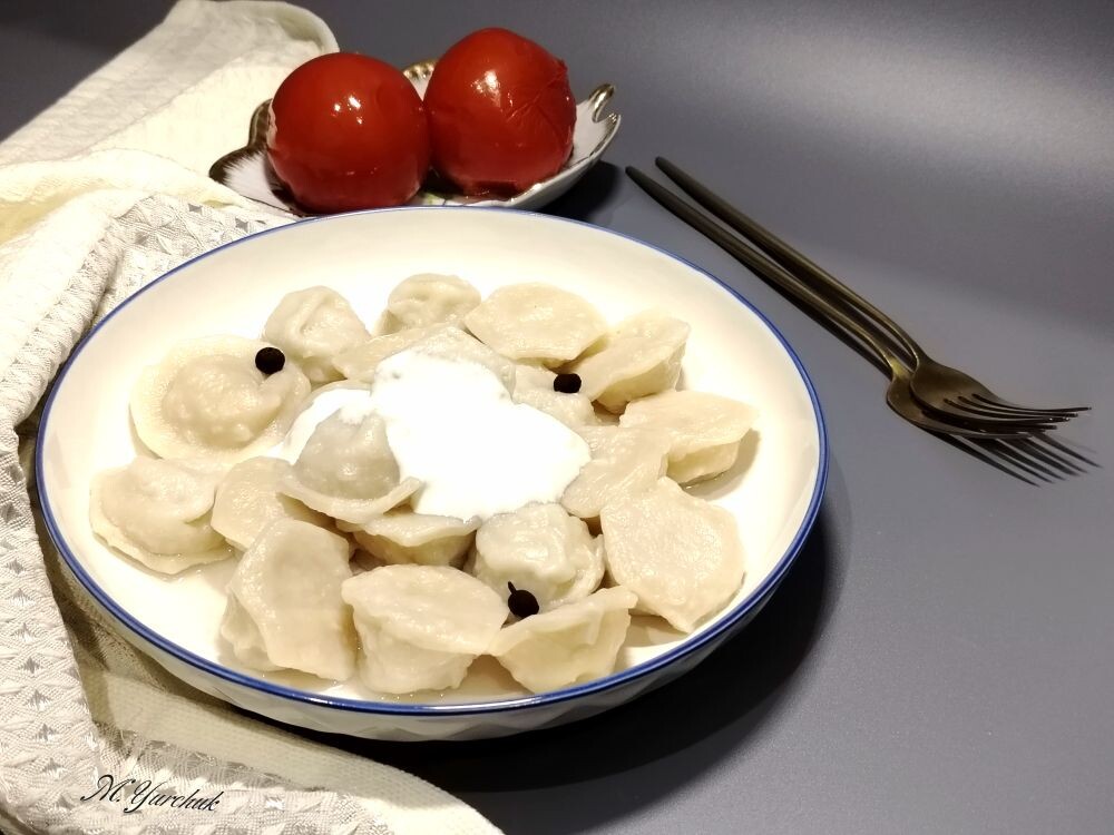 Пельмени с куриным фаршем