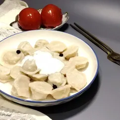 Пельмени с куриным фаршем