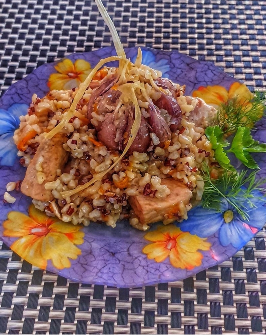 Плов в духовке