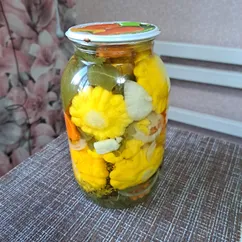 Патиссоны маринованные на зиму