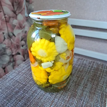 Патиссоны маринованные на зиму