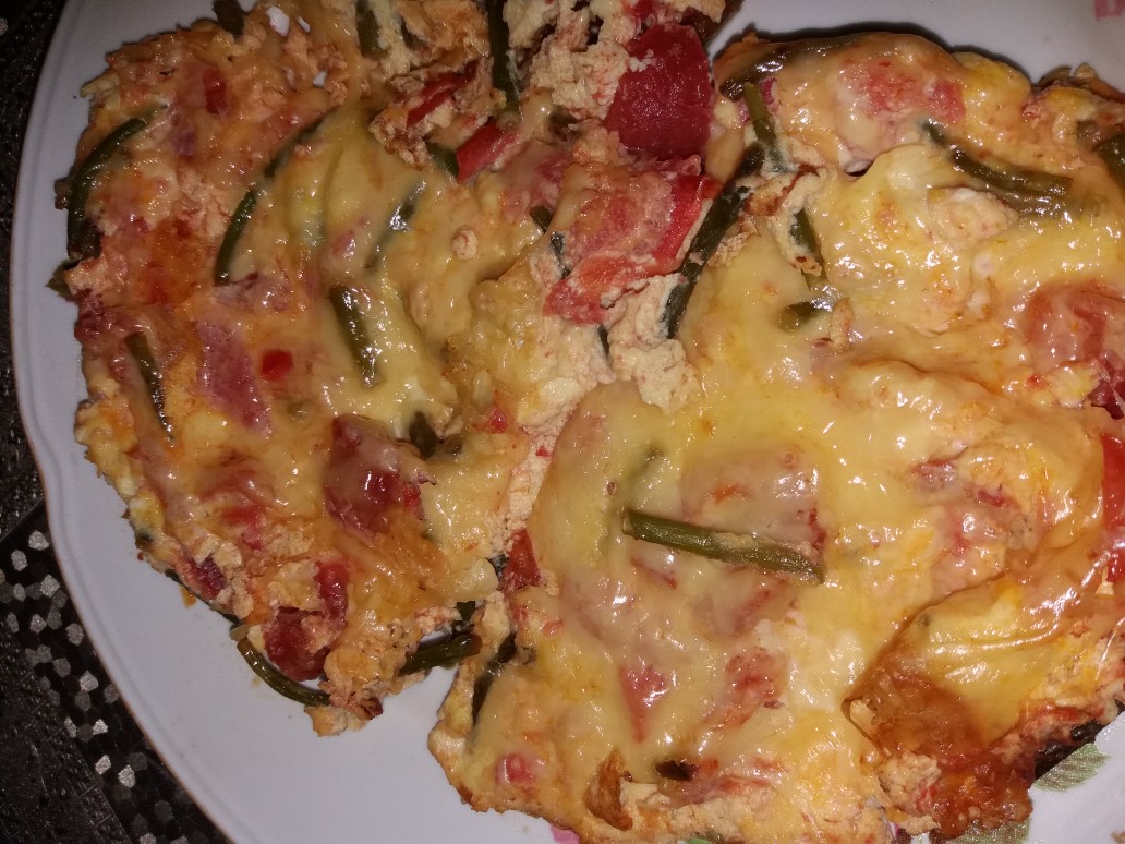 Омлет с чесночными стрелками