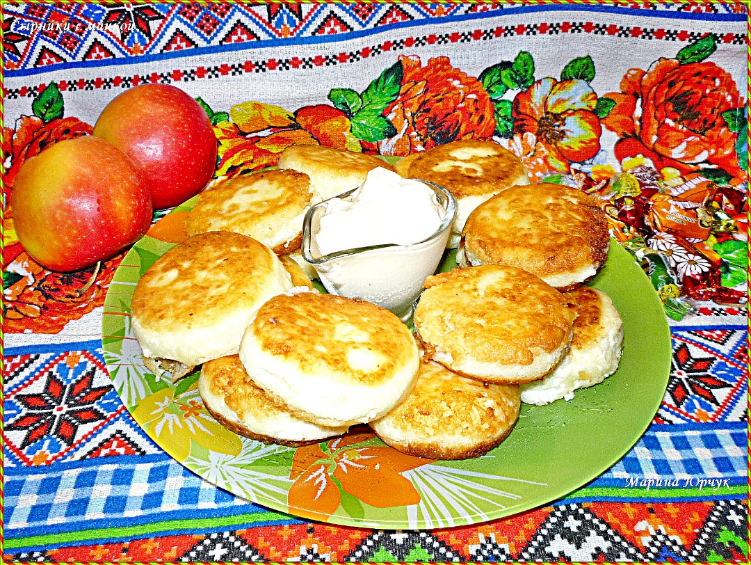 Сырники с манкой