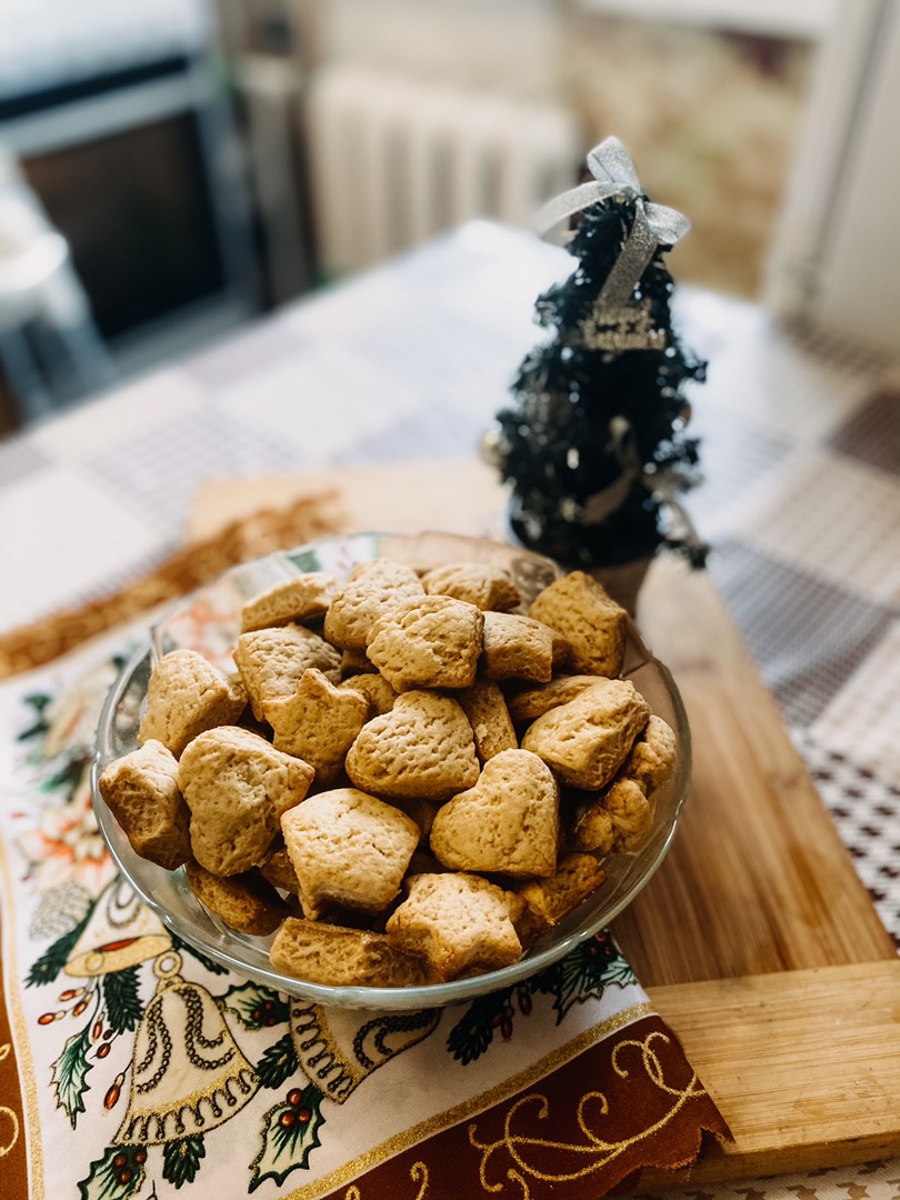 Новогоднее сдобное печенье 🍪