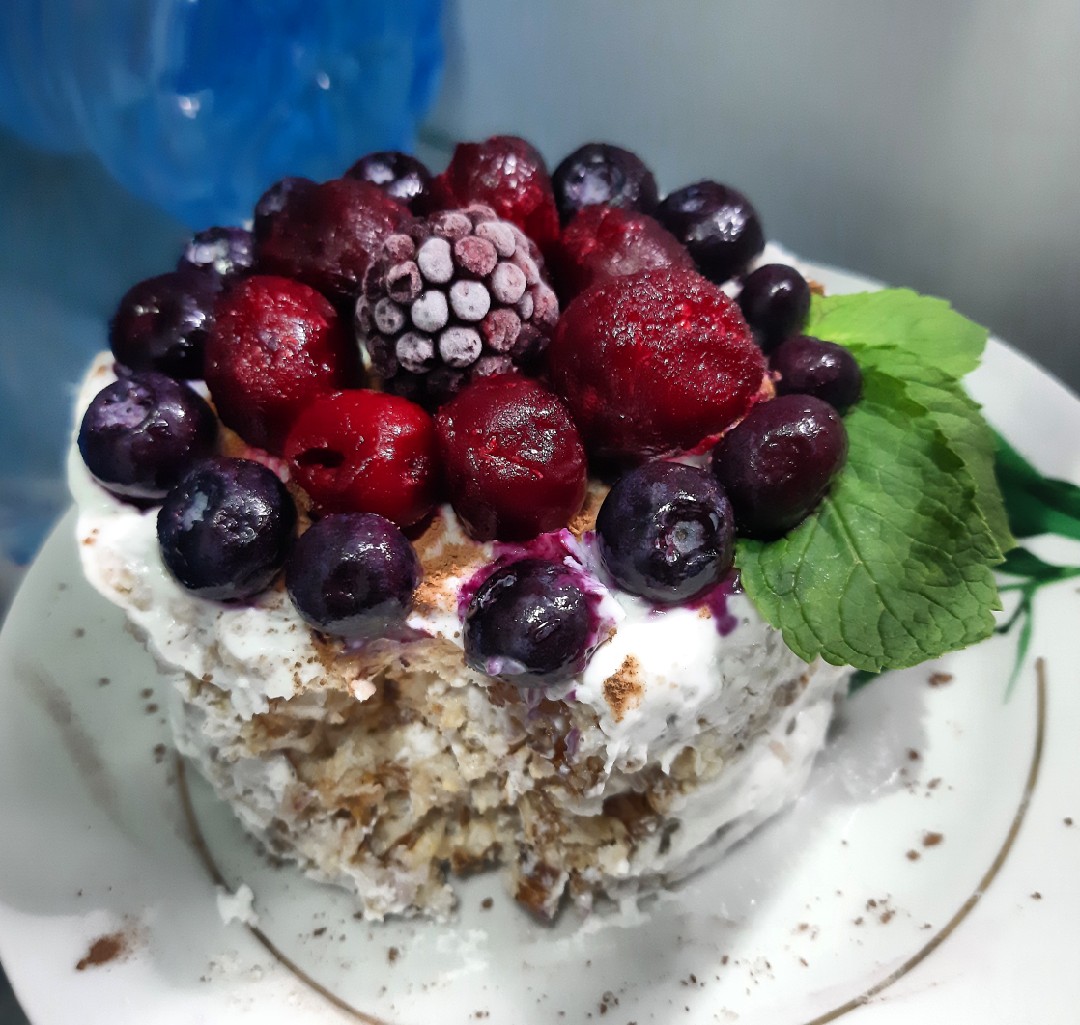 Пирожное из хлебцев