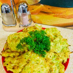 Кабачковые оладьи на рисовой муке