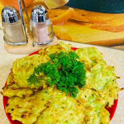 Кабачковые оладьи на рисовой муке