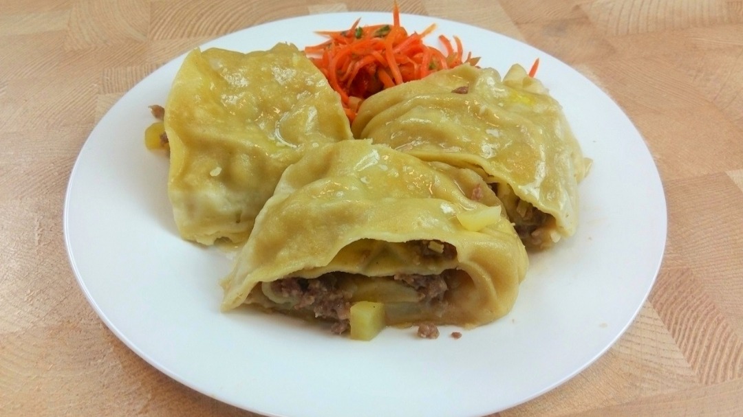 Вы забудете о пельменях! Вкуснейший рулет с мясом на пару, Ханум