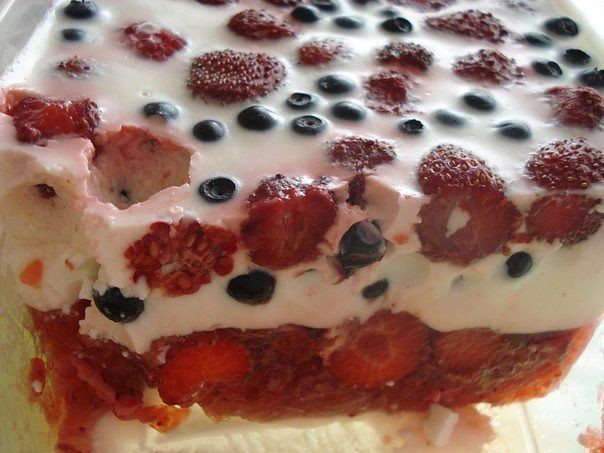 Низкокалорийное,летнее желе