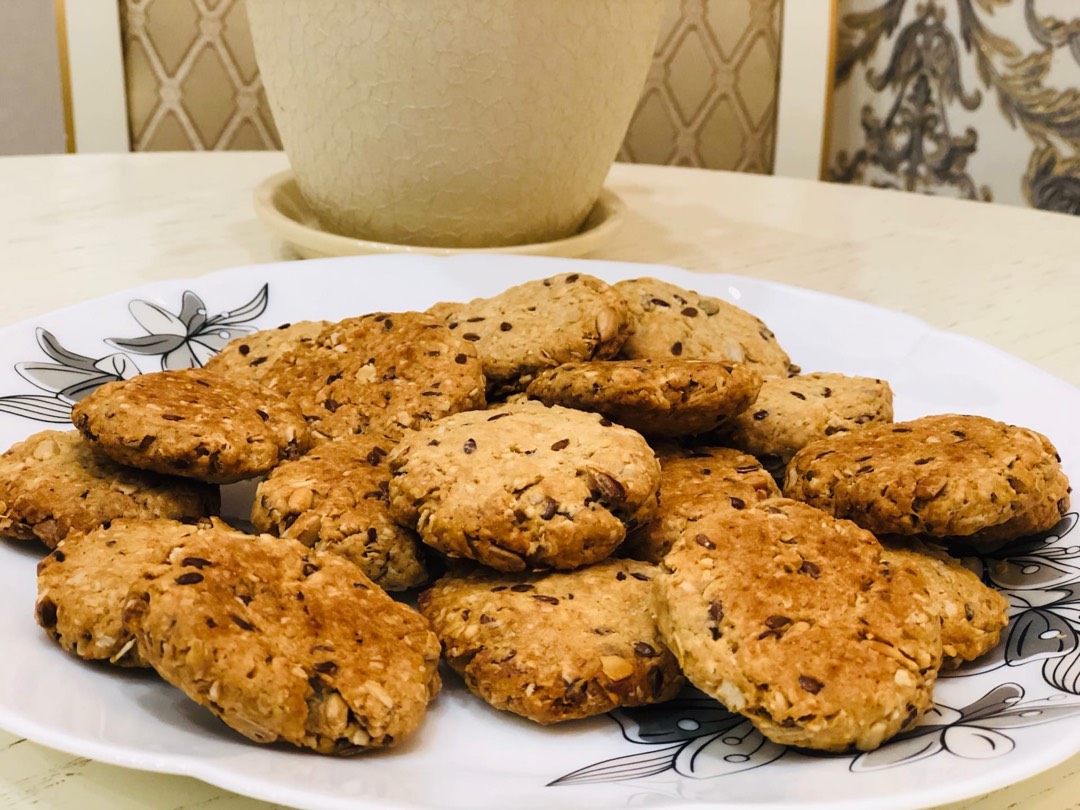 Печенье на кефире со злаками 🍪