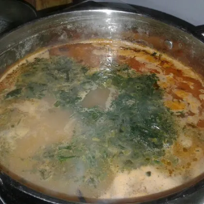 Гоховый суп на курином бульоне 4