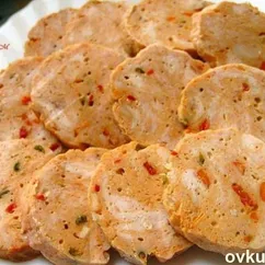 Домашняя куриная колбаска