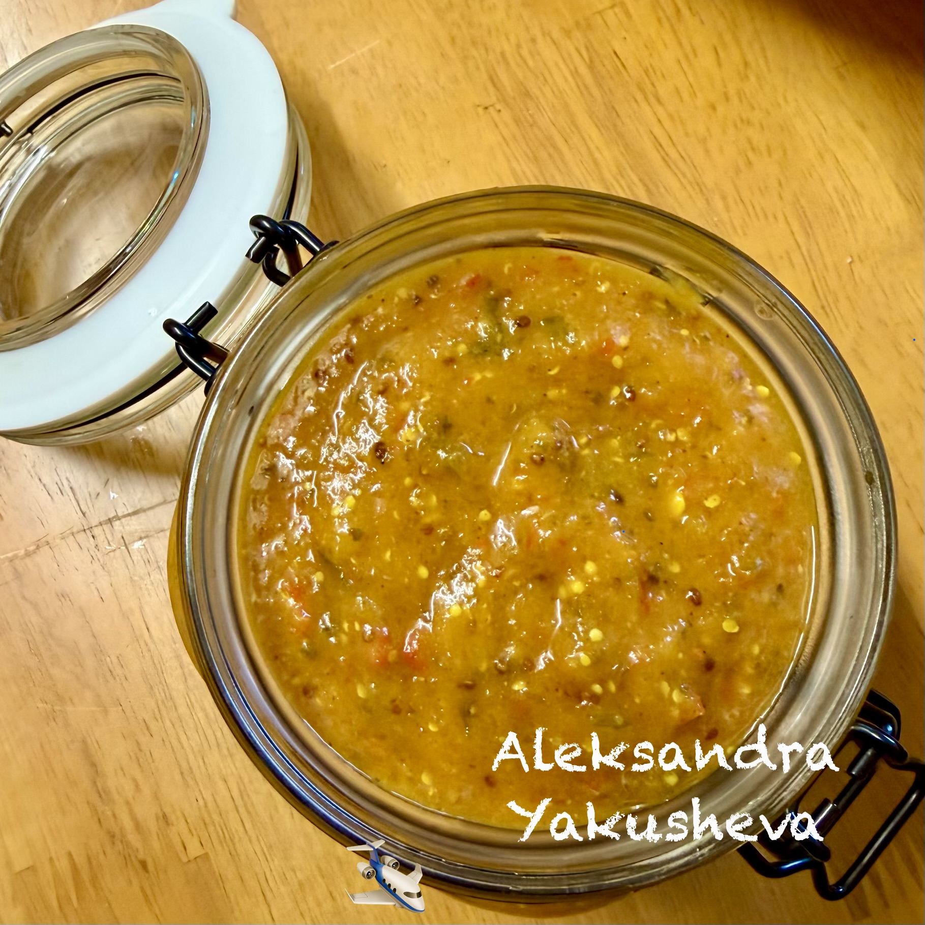 Огуречный соус Релиш с горчицей