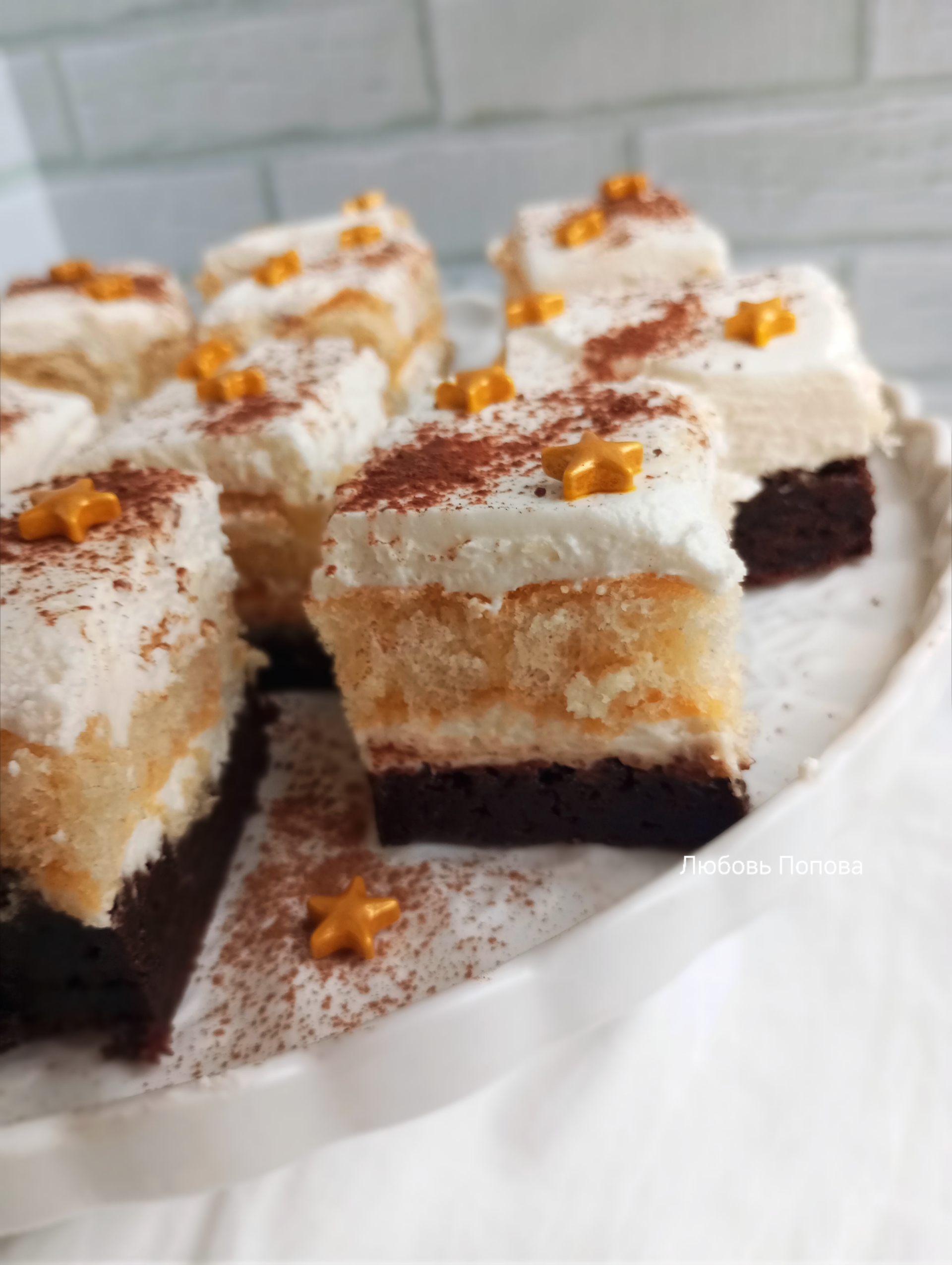 Брауни тирамису 