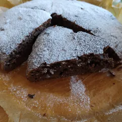 Пирог "Трухлявый пень" без яиц (веганский)