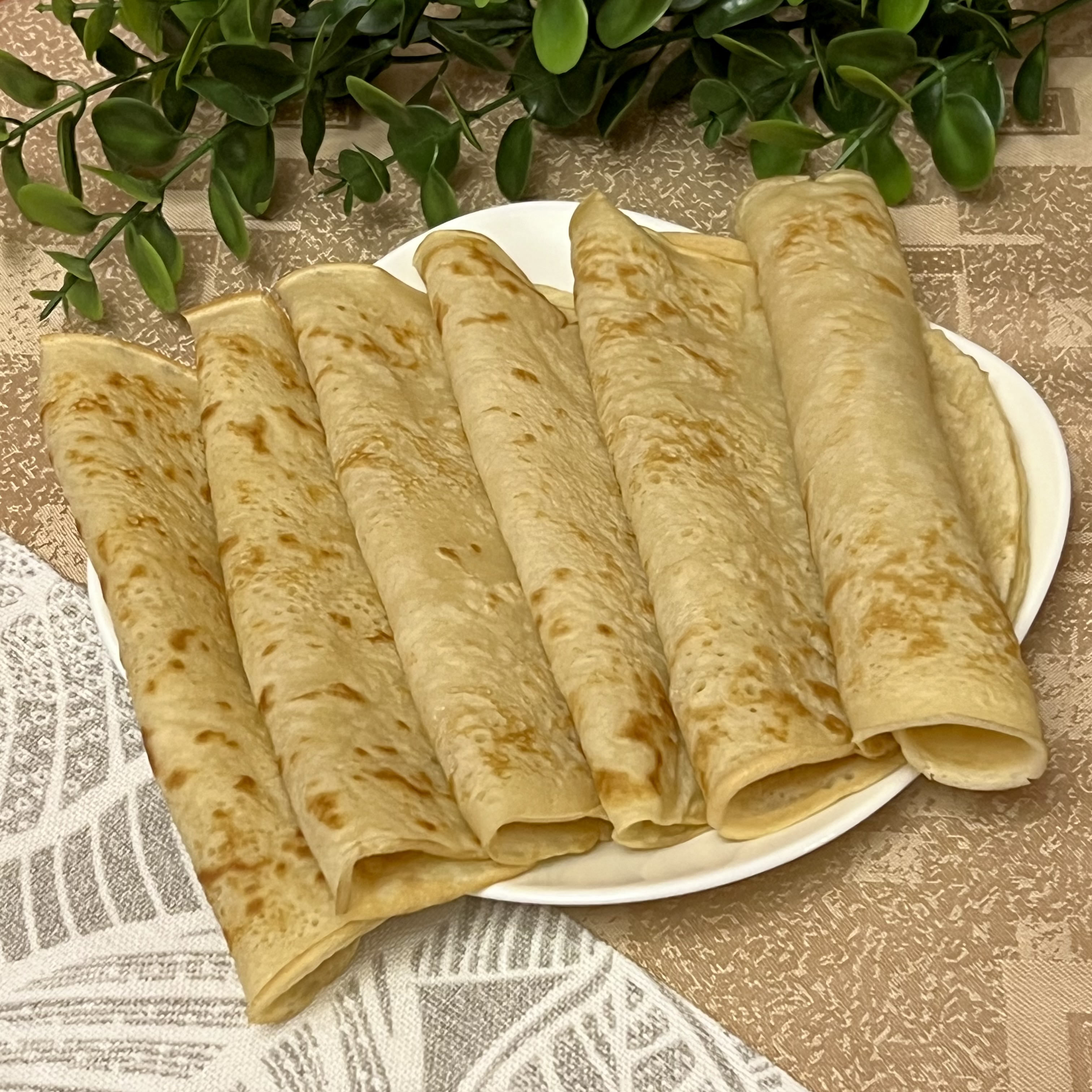 Постные блины