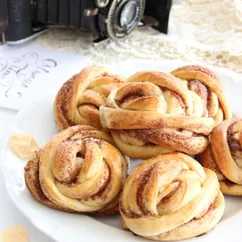 Шведские булочки канельбуллар (Kanelbullar)