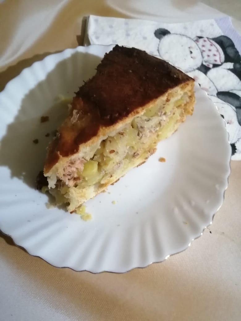 Пирог рыбный