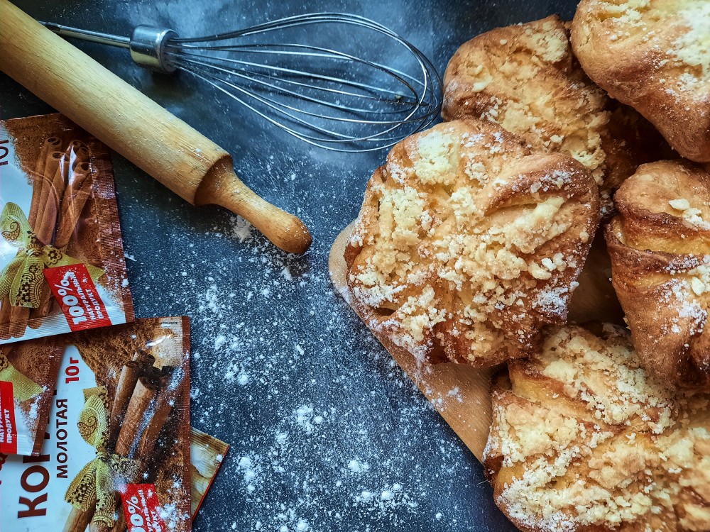 Богемские булочки с начинкой, пошаговый рецепт с фото