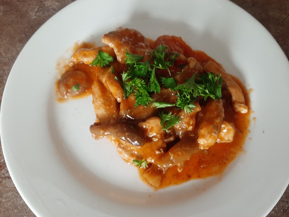 Куриное филе в азиатском стиле