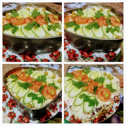 Торт-салат'от Людмилы'
