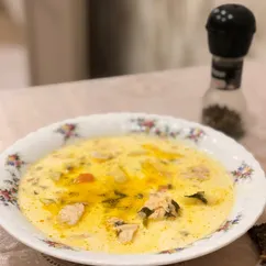 Норвежский сливочный суп 🍲 с сёмгой 🐠