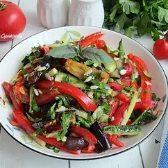 Салат с баклажанами "Невероятно вкусный"