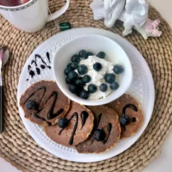 ПП овсяно-банановые оладьи 🥞