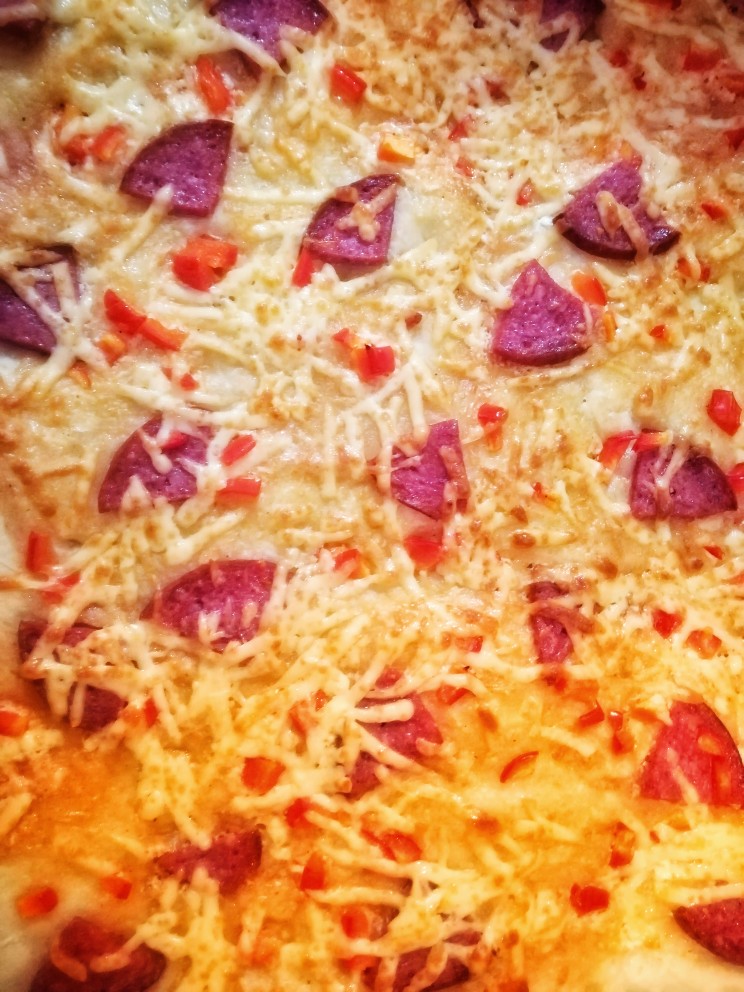 Пицца на жидком тесте в духовке: рецепт с фото