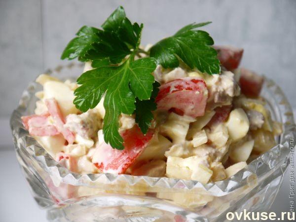 Салат со свининой
