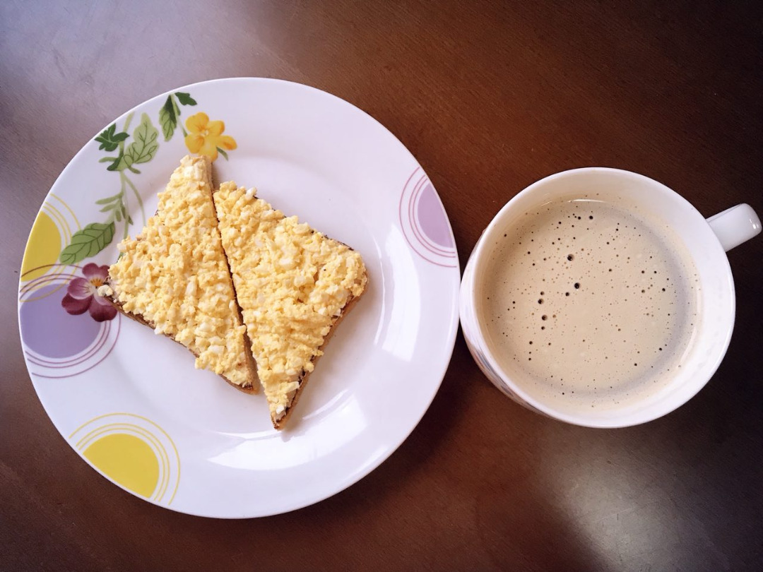 Яичный паштет кусочками #непп