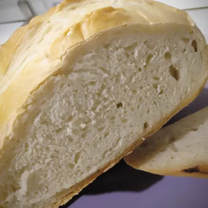 Хлеб "Без замеса" в духовке