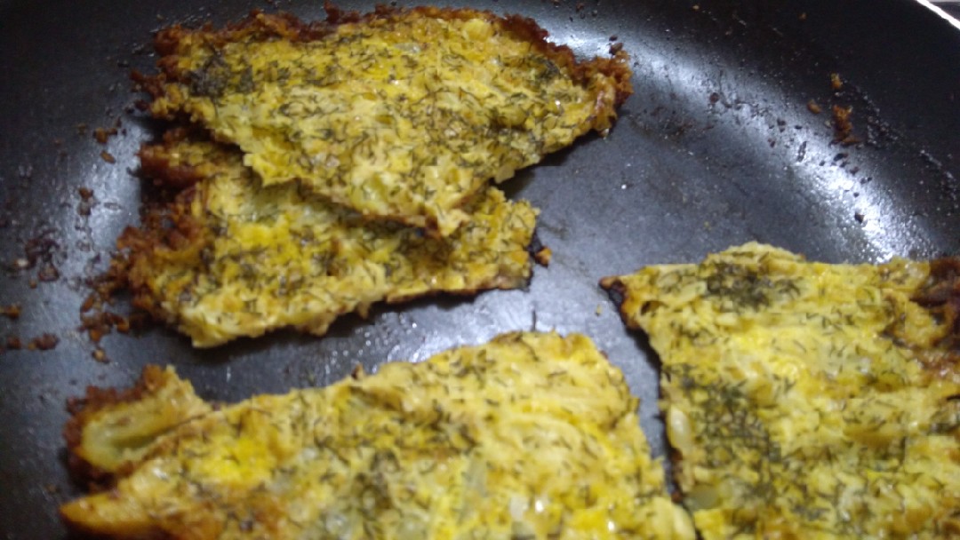 Запеканка с кабачками (из остатков)