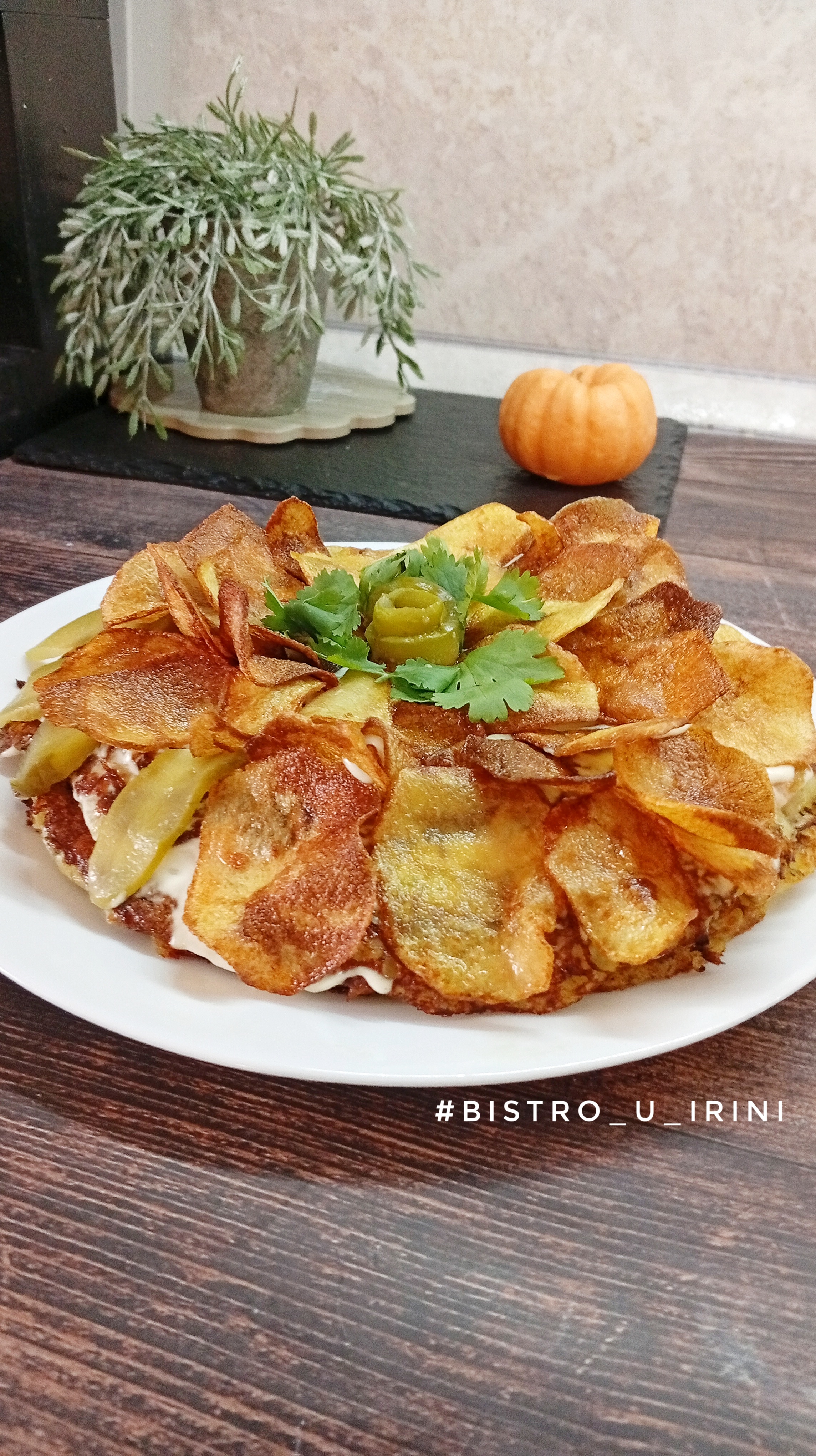 Картофельный торт