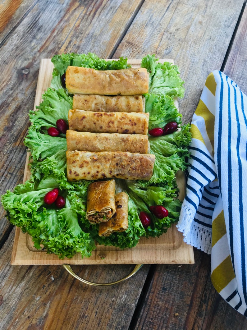 Мясные блинчики