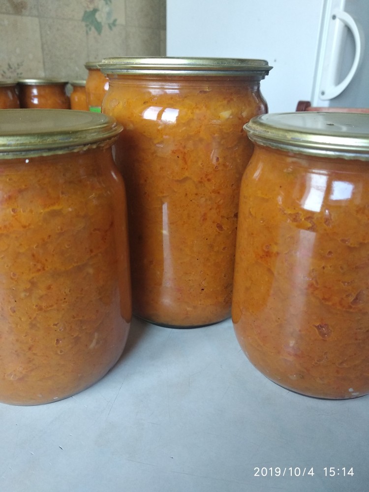 Морковная икра