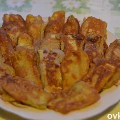 Кабачки в кляре с кунжутом