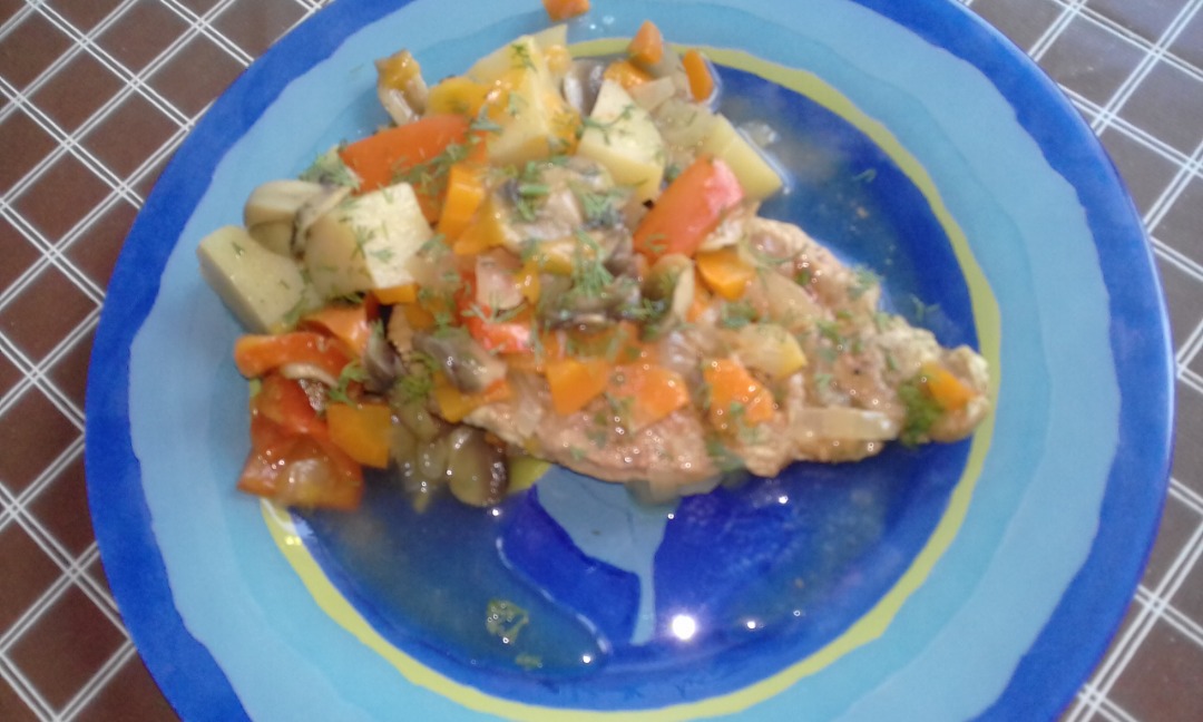 Мясо в казане