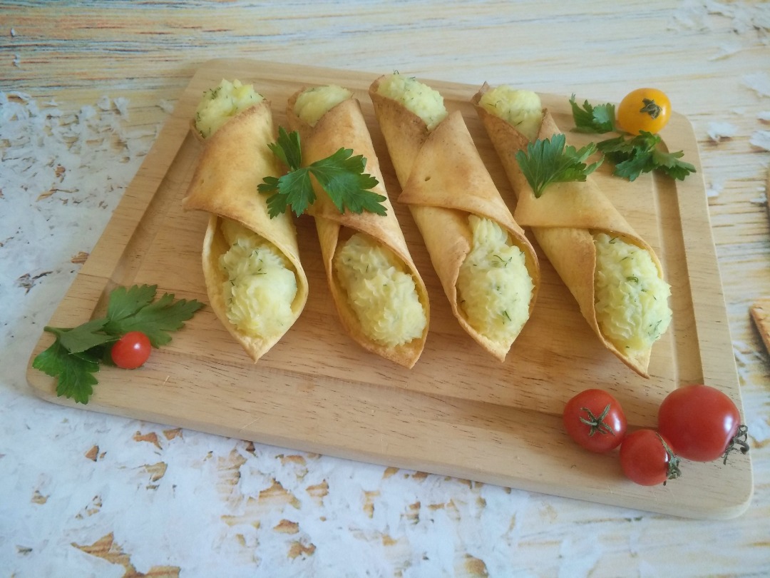 Трубочки с картофелем 🥙