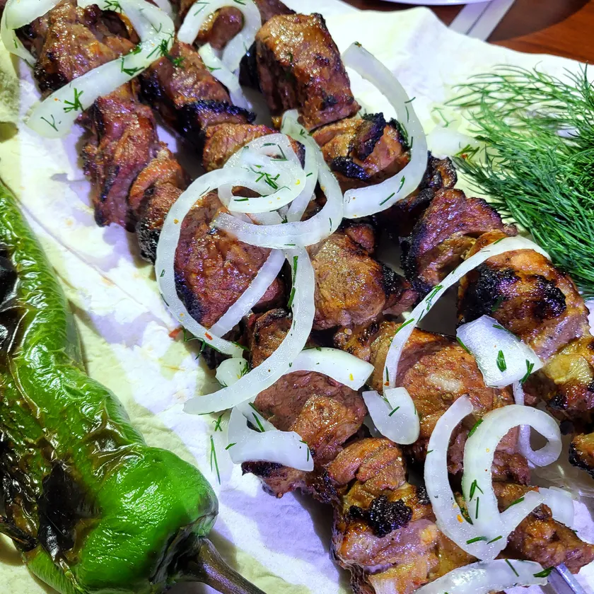 Шашлык из баранины