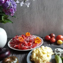 Картофельное пюре на сметане 🍁🍽🍁🥔🍁