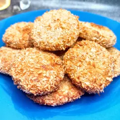 Овсяное творожно-банановое печенье. ПП 🍪