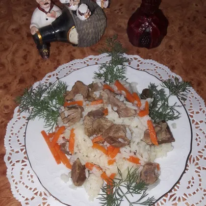 Плов с говядиной🍲