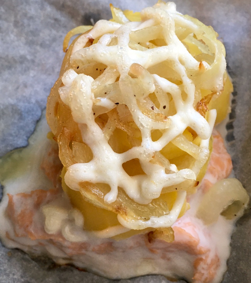 Горбуша с картошкой в духовке - пошаговый рецепт с фото быстро и просто от Алены Каменевой