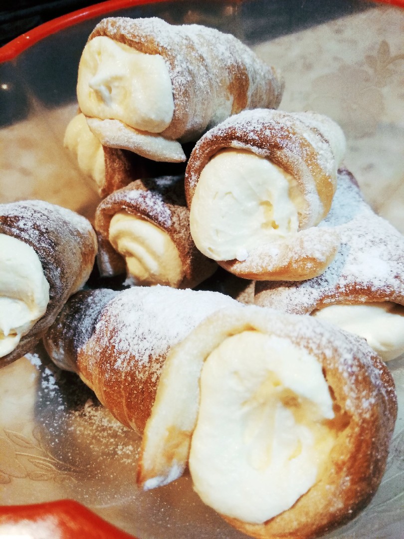 Трубочки с кремом "Шарлотт" ❣️