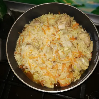 Плов с курицей