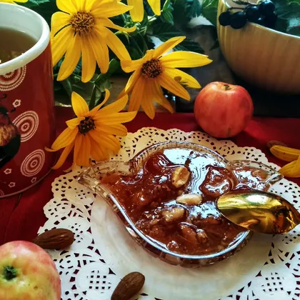 Яблочное варенье с миндалем 🍎🍏