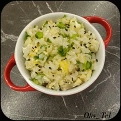 Рис с яйцом по-японски