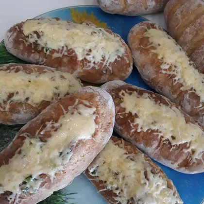 Чесночные мини-багеты🥖