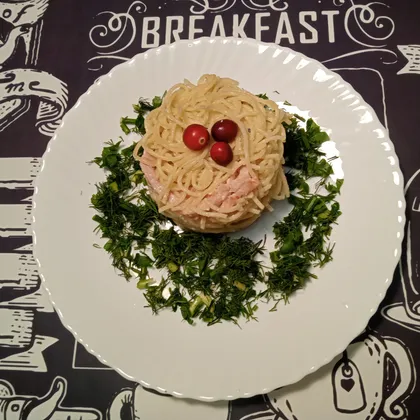 Спагетти с соусом 'Карбонара'